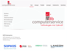 Tablet Screenshot of d-b-web.de